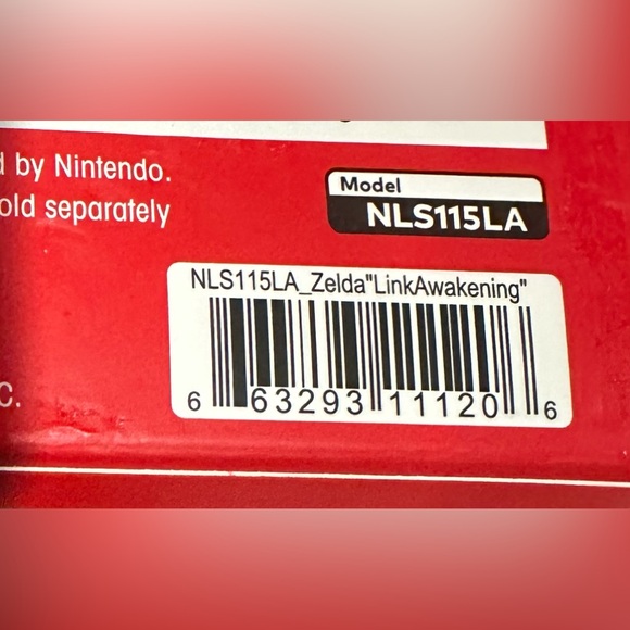 Nintendo Switch Lite Game Traveler Slim Travel Case Zelda Link's Awakening NEW! - Picture 9 of 9